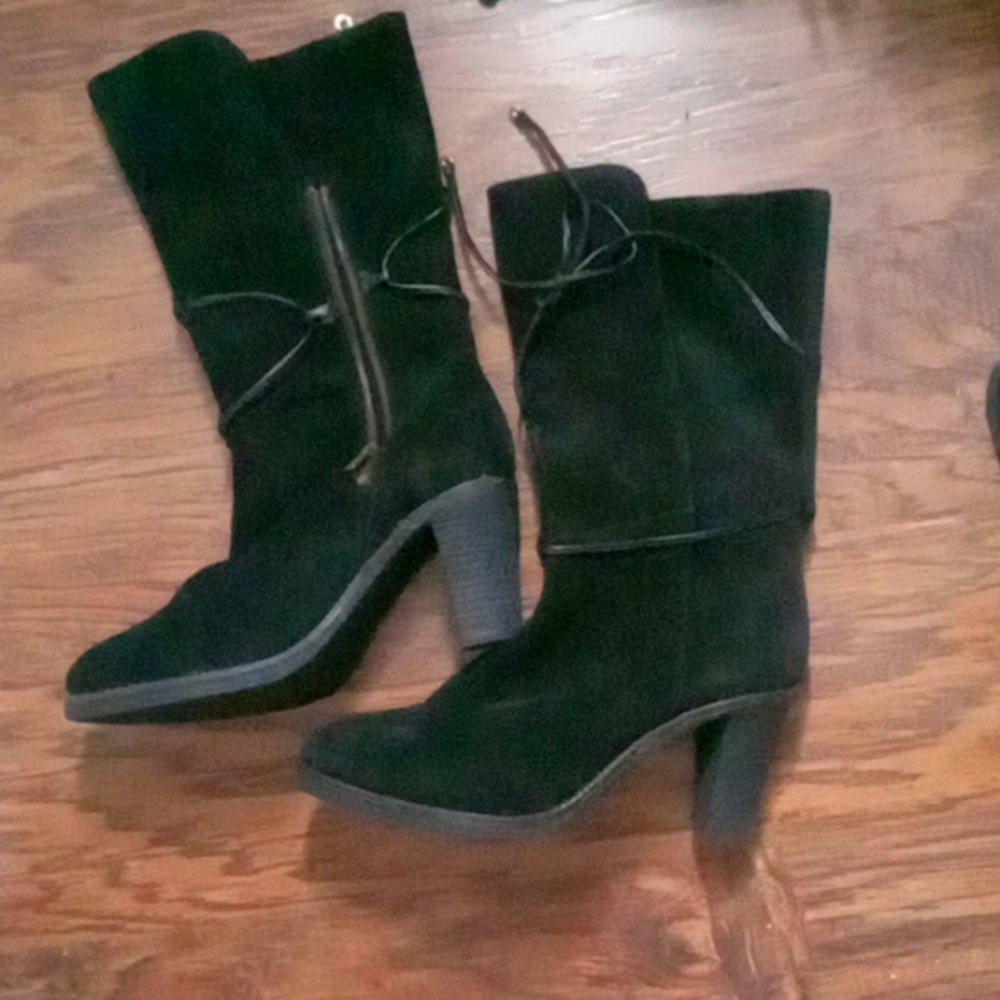 Johnston and Murphy boots women 9.5 m black